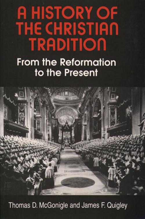 Cover of the book History of the Christian Tradition, A, Vol. II by Thomas D. McGonigle, James F. Quigley, Paulist Press