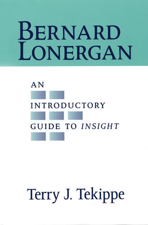 Cover of the book Bernard Lonergan: An Introductory Guide to Insight by Terry J. Tekippe, Paulist Press™