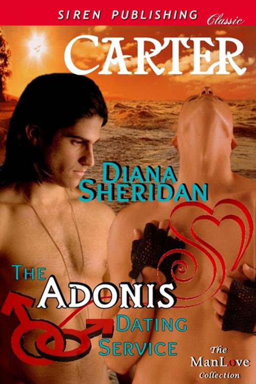 Cover of the book The Adonis Dating Service: Carter by Diana Sheridan, Siren-BookStrand