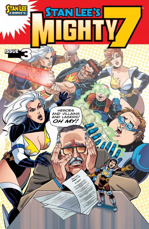 Cover of the book Stan Lee's Mighty 7 #3 by Tony Blake, Paul Jackson, Stan Lee, Alex Saviuk, Bob Smith, John Workman, Tom Smith, Matt Herms, Archie Comic Publications, INC.