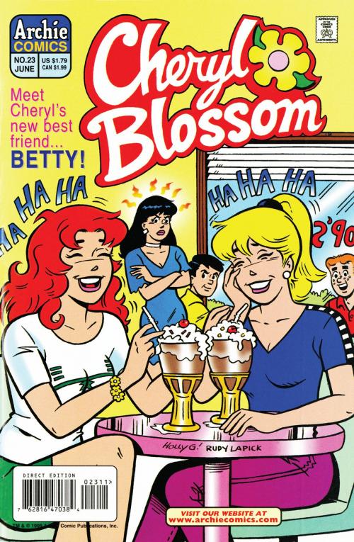 Cover of the book Cheryl Blossom #23 by Holly G!, Rudy Lapick, Jon D'Agostino, Bill Yoshida, Barry Grossman, Archie Comic Publications, INC.