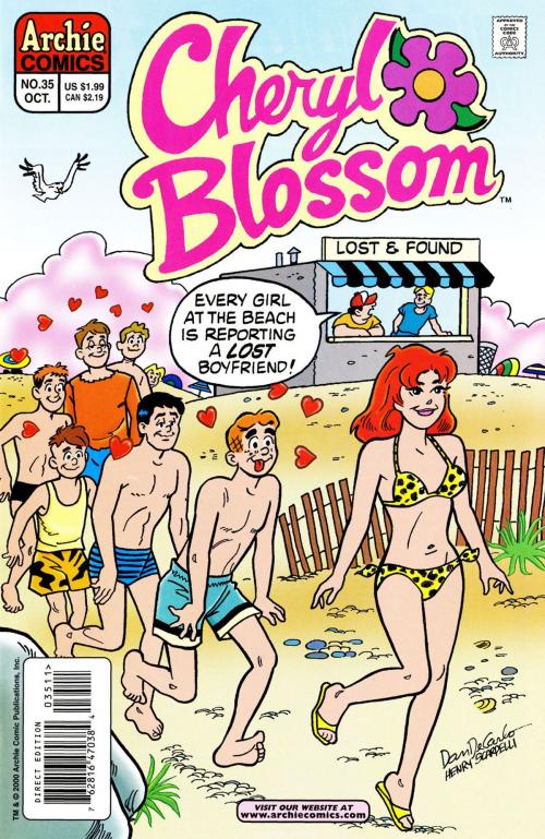 Cover of the book Cheryl Blossom #35 by Holly G!, Jim Amash, Dan DeCarlo, Bill Yoshida, Stephanie Vozzo, Henry Scarpelli, Archie Comic Publications, INC.