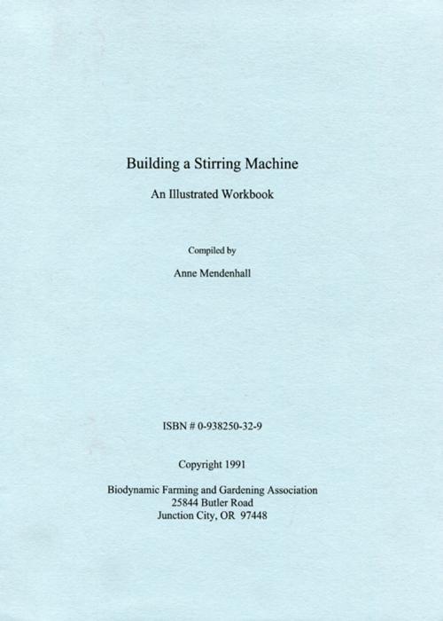 Cover of the book Building a Stirring Machine by Anne Mendenhall, SteinerBooks