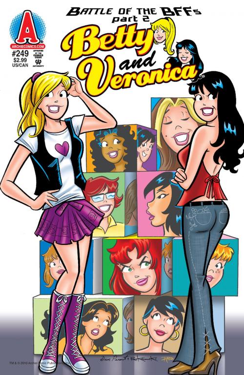 Cover of the book Betty & Veronica #249 by Dan Parent, Mike DeCarlo, Jack Morelli, Tom Chu, Pat & Tim Kennedy, Archie Comic Publications, Inc.