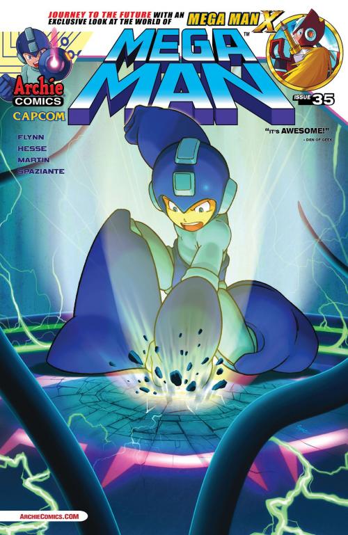Cover of the book Mega Man #35 by Ian Flynn, Tyson Hesse, Gary Martin, John Workman, Matt Herms, Patrick SPAZ" Spaziante, ", Archie Comic Publications, Inc.