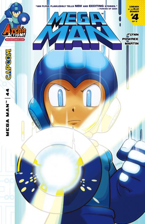 Cover of the book Mega Man #44 by Ian Flynn, John Workman, POWREE, Gary Martin, Matt Herms, Patrick SPAZ" Spaziante, ", Archie Comic Publications, Inc.