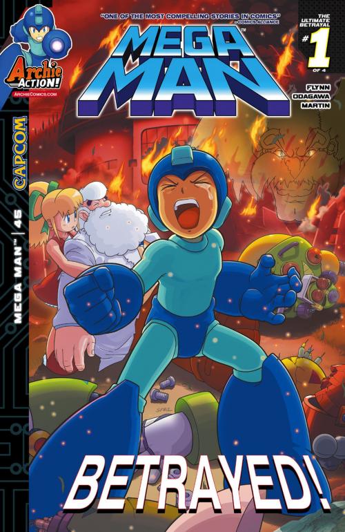 Cover of the book Mega Man #45 by Ian Flynn, John Workman, Ryan Odagawa, Gary Martin Evan Stanley, Patrick SPAZ" Spaziante, ", Archie Comic Publications, Inc.