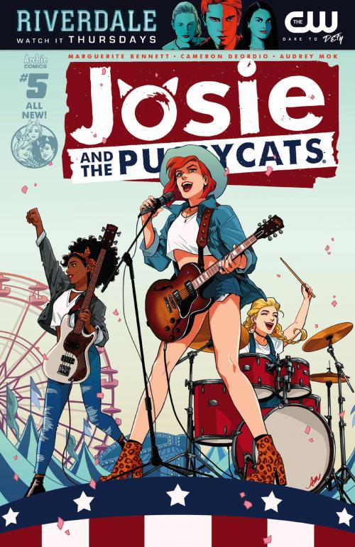 Cover of the book Josie & The Pussycats (2016-) #5 by Marguerite Bennett, Cameron DeOrdio, Audrey Mok, Archie Comic Publications, Inc.