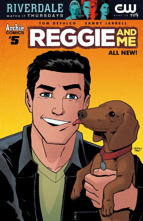 Cover of the book Reggie & Me (2016-) #5 by Tom DeFalco, Sandy Jarrell, Kelly Fitzpatrick, 2017 Archie Comic Publications, Inc.