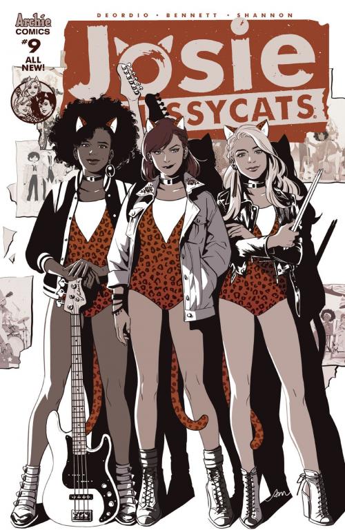 Cover of the book Josie & The Pussycats (2016-) #9 by Marguerite Bennett, Cameron DeOrdio, Kelsey Shannon, Archie Comic Publications, Inc.
