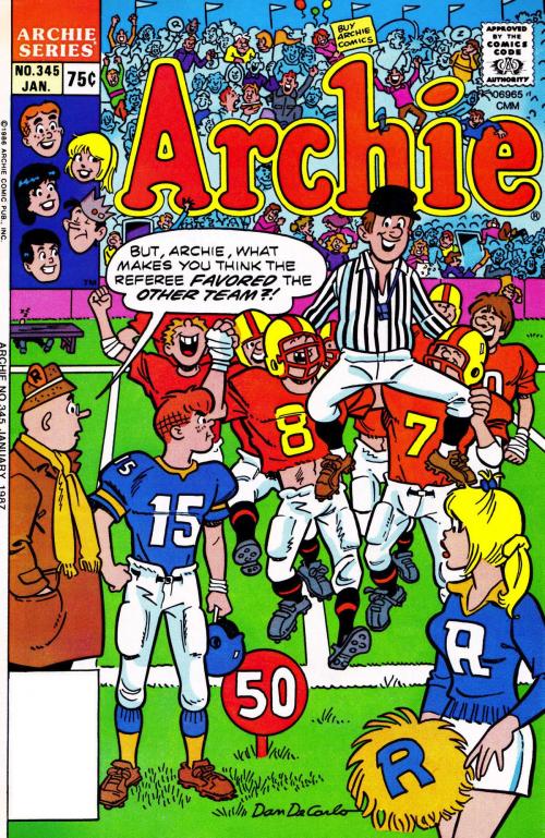 Cover of the book Archie #345 by Archie Superstars, Archie Comic Publications, Inc.