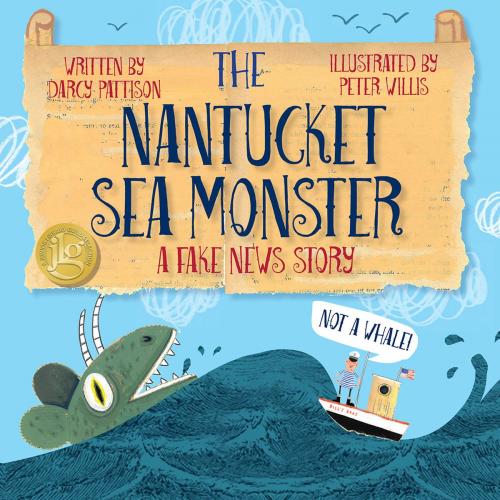 Cover of the book The Nantucket Sea Monster by Darcy Pattison, Triangle Interactive, LLC.