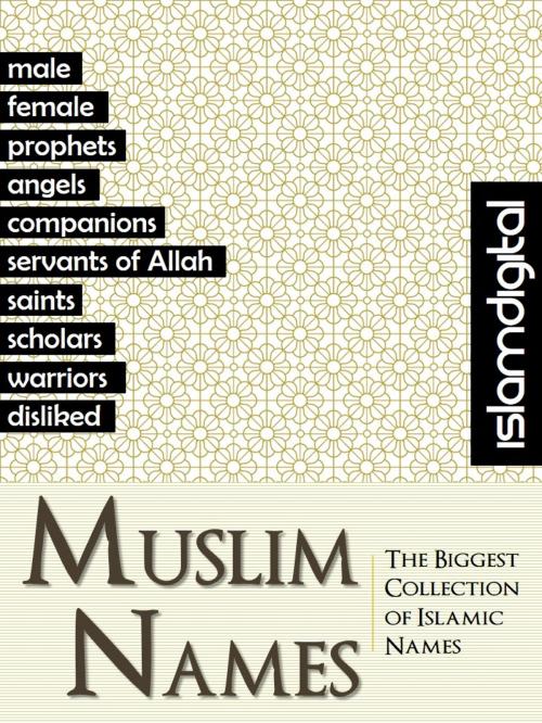 Cover of the book Muslim Names by Adam Marlow, ScribeDigital.com