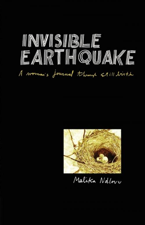 Cover of the book Invisible Earthquake by Malika Ndlovu, Modjaji Books