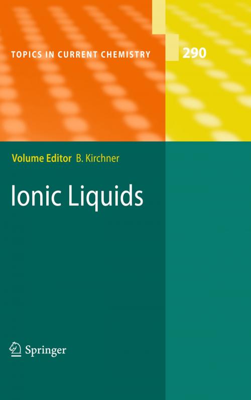 Cover of the book Ionic Liquids by , Springer Berlin Heidelberg