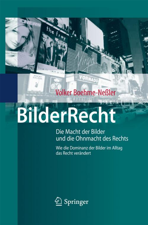 Cover of the book BilderRecht by Volker Boehme-Neßler, Springer Berlin Heidelberg