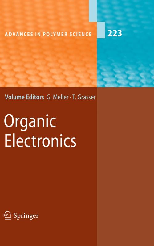 Cover of the book Organic Electronics by , Springer Berlin Heidelberg
