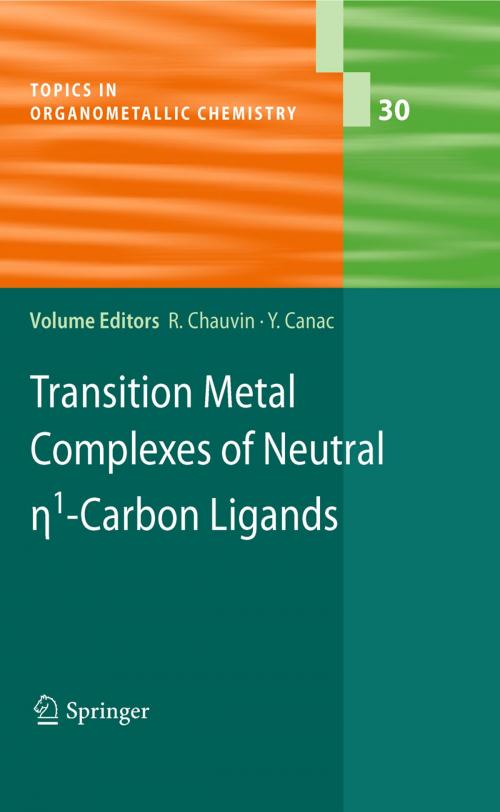 Cover of the book Transition Metal Complexes of Neutral eta1-Carbon Ligands by , Springer Berlin Heidelberg
