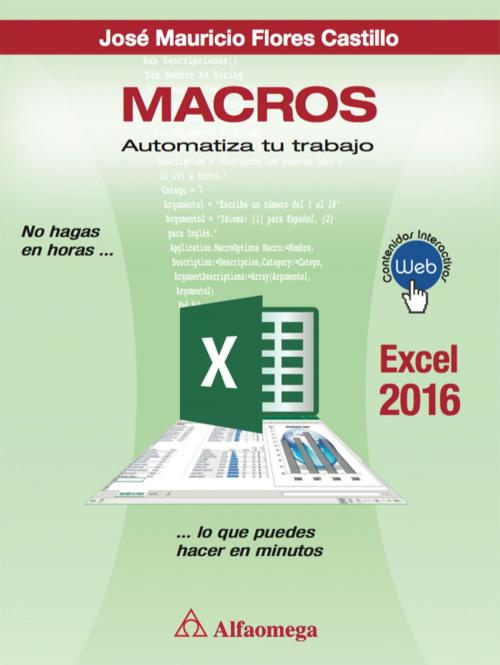 Cover of the book MACROS by José Mauricio Flores Castillo, Alfaomega Grupo Editor