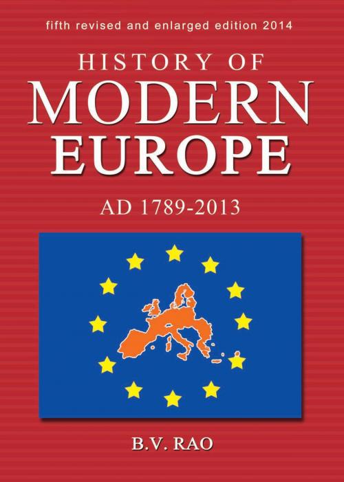 Cover of the book History of Modern Europe by B.V. Rao, Sterling Publishers Private Limited