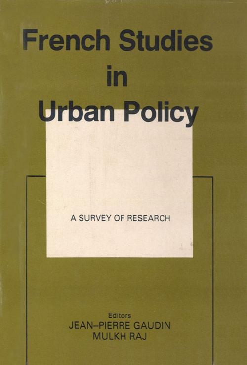 Cover of the book French Studies in Urban Policy by , Orient Blackswan Private Limited