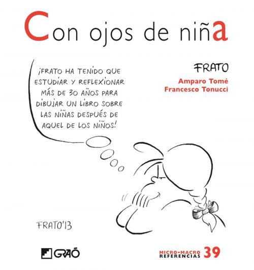 Cover of the book Con ojos de niña by Amparo Tomé González, Francesco Tonucci, Graó