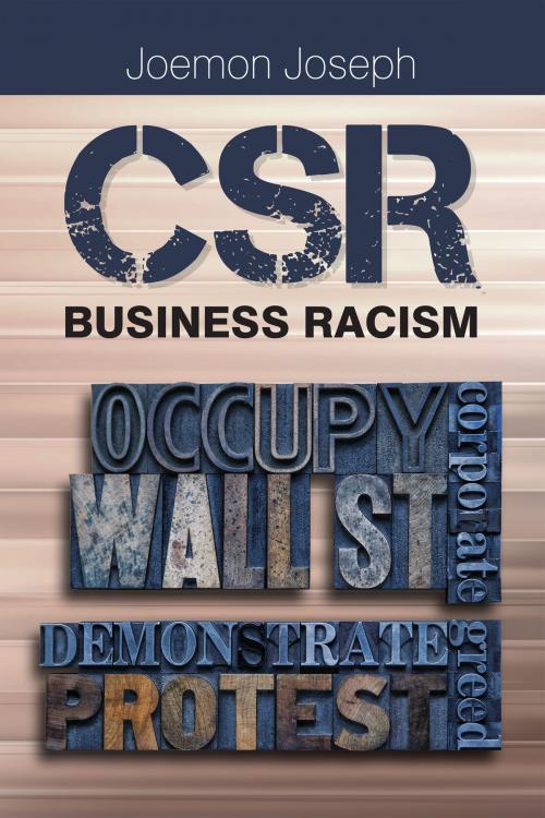 Cover of the book CSR: Business Racism by Joemon Joseph, Notion Press
