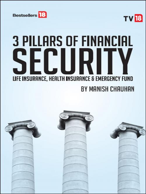 Cover of the book 3 Pillars of Financial Security by Manish Chauhan, TV18 BROADCAST LTD