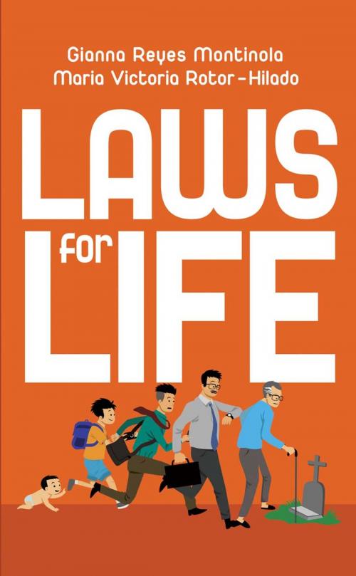 Cover of the book Laws for Life by Gianna Reyes Montinola, Maria Victoria Rotor-Hilado, Anvil Publishing, Inc.