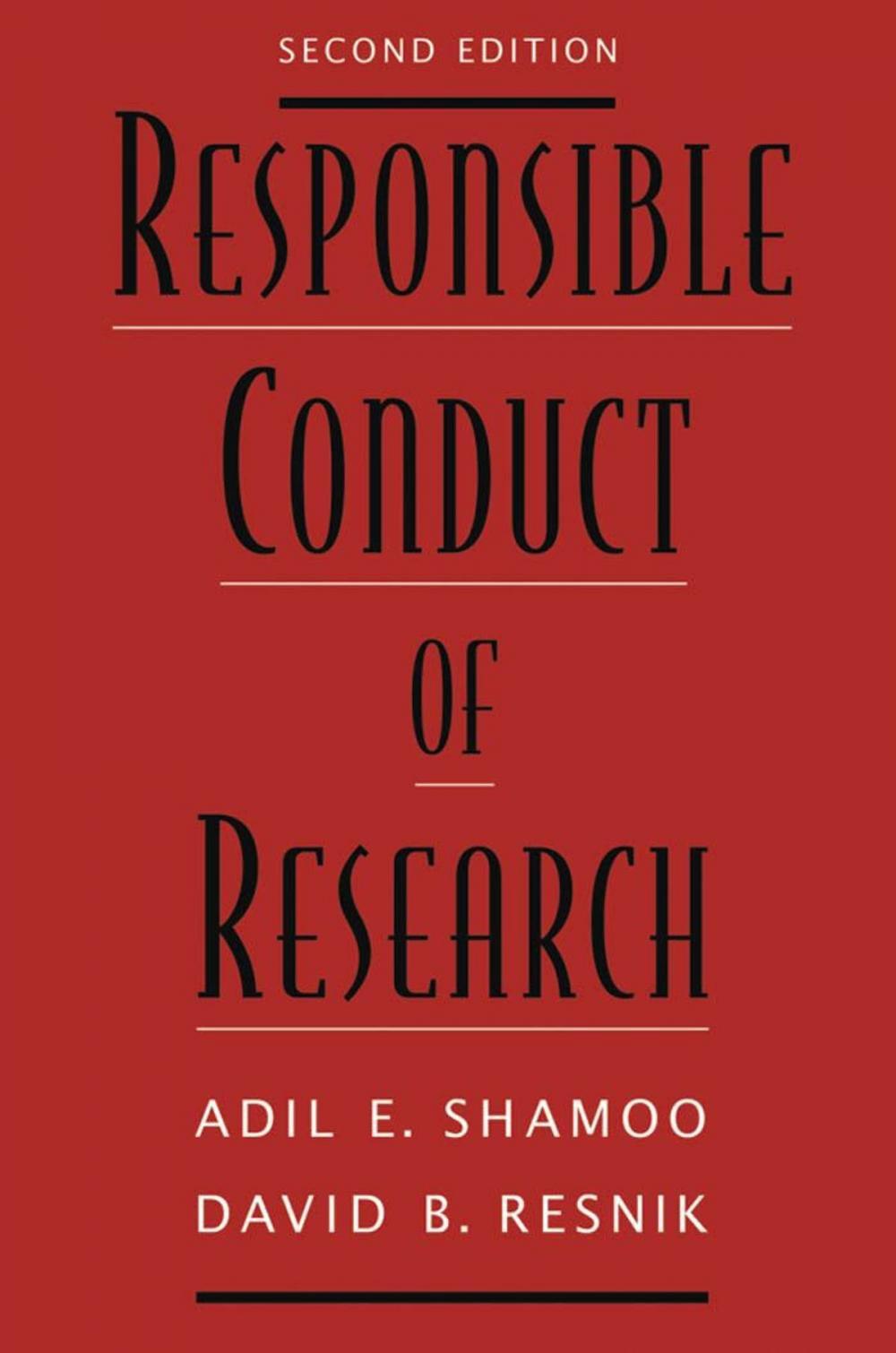 Big bigCover of Responsible Conduct of Research