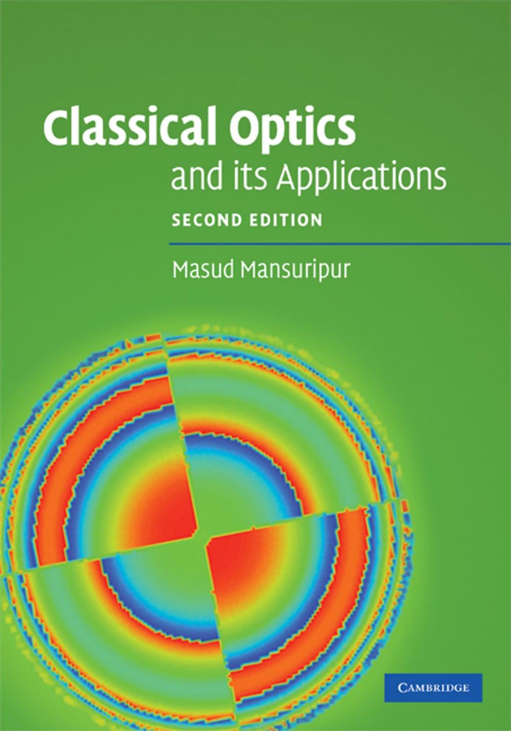 Big bigCover of Classical Optics and its Applications