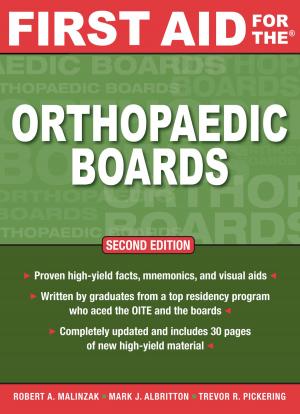 Cover of the book First Aid for the Orthopaedic Boards, Second Edition by Jon Sterngass