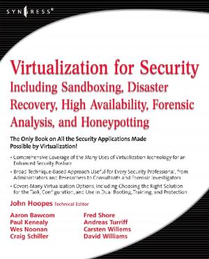 Cover of the book Virtualization for Security by C.V.Conner, Ph.D.