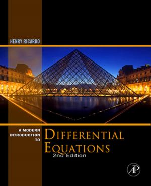 Cover of the book A Modern Introduction to Differential Equations by Alok Chandra Bharti, Bharat Bhushan Aggarwal