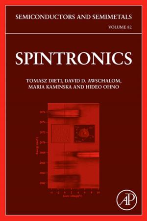 Cover of the book Spintronics by Gang Xiong, Zhong Liu, Xiwei Liu, Fenghua Zhu, Dong Shen