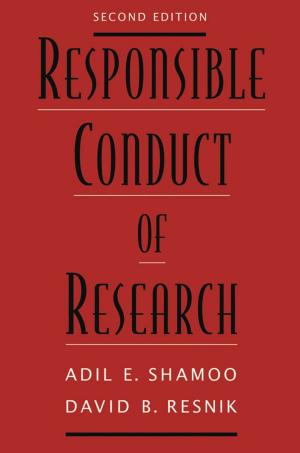 Cover of the book Responsible Conduct of Research by Peter H. Wood