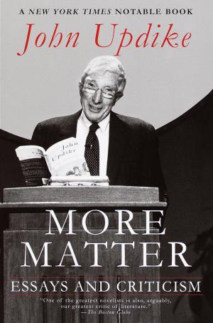 Cover of the book More Matter by John Gregory Dunne