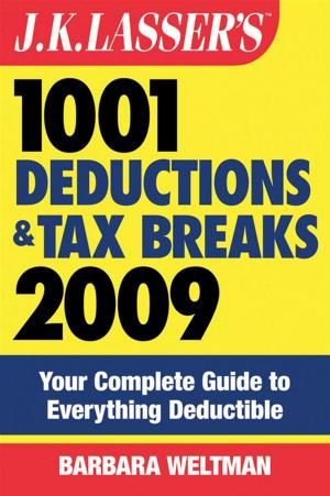 Cover of the book J.K. Lasser's 1001 Deductions and Tax Breaks 2009 by Martin Lee Abbott, Jennifer McKinney
