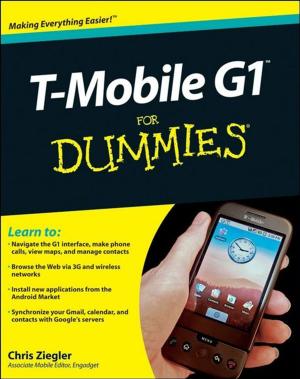 Cover of the book T-Mobile G1 For Dummies by William Irwin