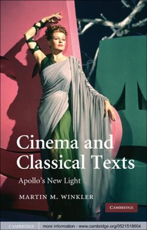 Book cover of Cinema and Classical Texts