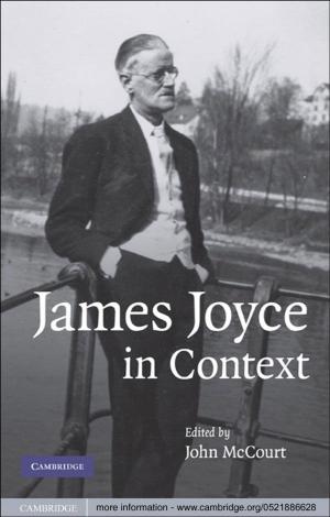 Cover of the book James Joyce in Context by Federico Ferretti, Daniela Vandone