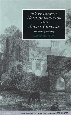 Cover of the book Wordsworth, Commodification, and Social Concern by 
