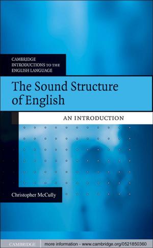 Cover of the book The Sound Structure of English by Mauricio Tenorio Trillo