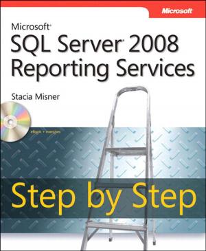 Cover of the book Microsoft SQL Server 2008 Reporting Services Step by Step by Benjamin Hill, Matthew Helmke, Amber Graner