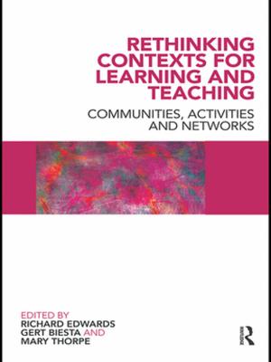 Cover of the book Rethinking Contexts for Learning and Teaching by 