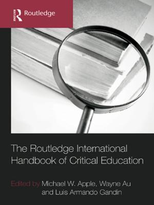 Cover of the book The Routledge International Handbook of Critical Education by Rik Riezebos, Jaap van der Grinten