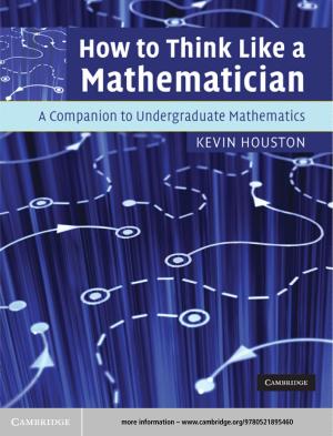 Cover of the book How to Think Like a Mathematician by Patrick Kabanda