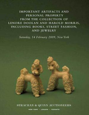 Book cover of Important Artifacts and Personal Property from the Collection of Lenore Doolan and Harold Morris, Including Books, Street Fashion, and Jewelry