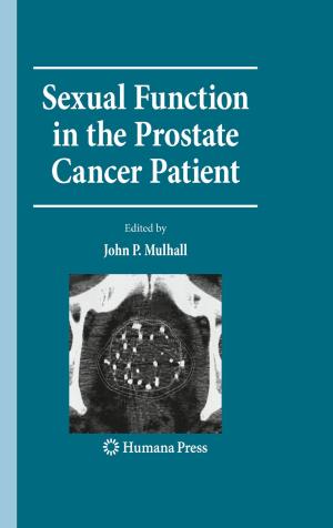 Cover of the book Sexual Function in the Prostate Cancer Patient by Jules Constant