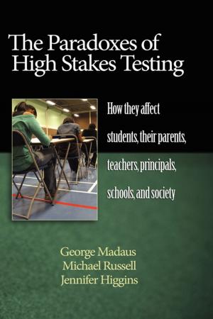 Cover of the book The Paradoxes of High Stakes Testing by David W. Jardine